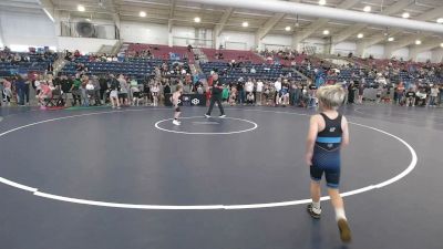49 lbs Quarters - Hunter Carlyle, Mat Demon Wrestling Club vs Kasen Day, Wasatch Wrestling Club