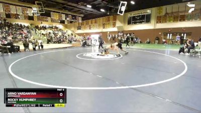 126 lbs 3rd Place Match - Arno Vardanyan, Birmingham vs Rocky Humphrey, Sultana