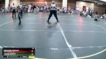 61 lbs Round 2 (8 Team) - Calvin Greer, Contenders WA Blue vs Colton Weidman, Team Palmetto