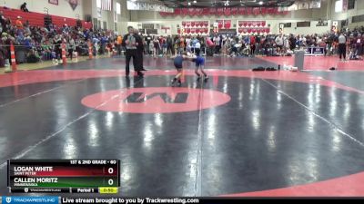 60 lbs Cons. Round 4 - Callen Moritz, Minnewaska vs Logan White, Saint Peter