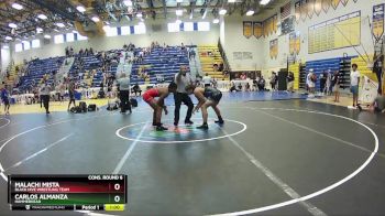 175 lbs Cons. Round 6 - Carlos Almanza, Hammerhead vs Malachi Mista, Black Hive Wrestling Team