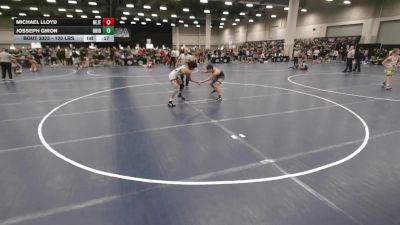 120 lbs Cons. Sub-rd Of 32 - Josseph Giron, Ohio vs Michael Lloyd, New Jersey