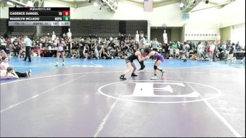 107 lbs Rr Rnd 2 - Cadence Dangel, Triumph Trained - Girls vs MADELYN MCLEOD, NewWhale Purple - Girls