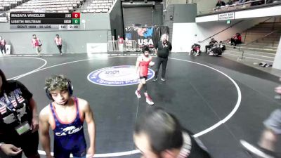 113 lbs Cons. Semis - Joshua Ortega, Evergreen Valley Wrestling Club vs Trevor Lambert, Temecula Valley High School Wrestling