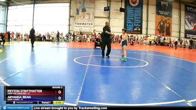 86 lbs Rd #1- 9:00am Friday - Isabella Rogers, MGW The Grinches vs Giavonna Prothero, Iowa Ladies