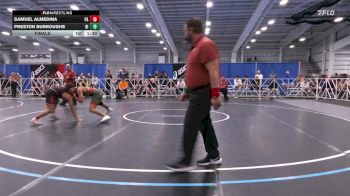 160 lbs Final - Samuel Almedina, PA vs Preston Burroughs, RI