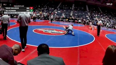 2A-113 lbs Semifinal - Isaac Gallegos, Sonoraville vs Eli Flowers, Union County