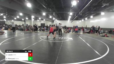 130 lbs Rr Rnd 2 - Juanito Lopez, Espanola Wrestling vs Diego Marquez, Grant County Elite