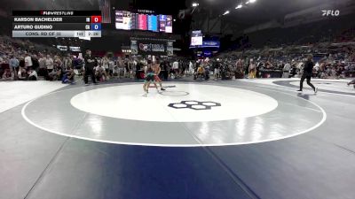 106 lbs Cons. Rd Of 32 - Karson Bachelder, IN vs Arturo Gudino, CA