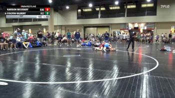 157 lbs Round 5 (6 Team) - Colton Gilbert, Vancleave Takedown Club vs Karson McCrary, Blackman WC