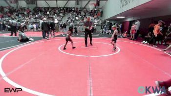 46 lbs 2nd Place - Rodrick Waitkus, Team Tulsa Wrestling Club vs Cody Hawkins, HURRICANE WRESTLING ACADEMY