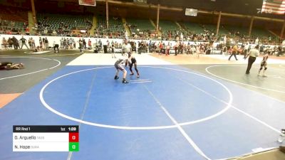 86 lbs Rr Rnd 1 - Dominic Arguello, Taos Jr WC vs Noah Hope, Duran Elite