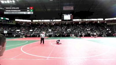 58 lbs Cons. Round 3 - Rocco Stellato, SRWA vs Kham Poindexter, SWCA