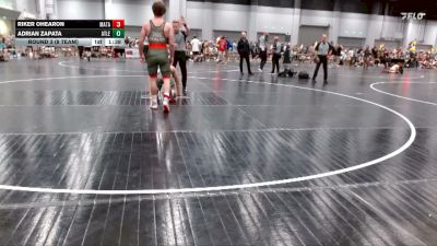 147 lbs Round 3 (8 Team) - Riker Ohearon, Mat Assassins Black vs Adrian Zapata, MatLife