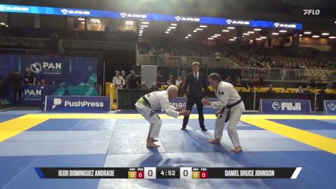 Daniel Bruce Johnson vs Igor Dominguez Andrade 2025 Pan Jiu Jitsu IBJJF Championship