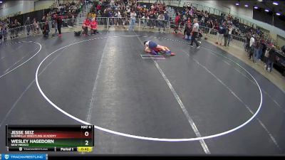 92 lbs Cons. Round 1 - Wesley Hagedorn, New Mexico vs Jesse Seiz, Guerrilla Wrestling Academy