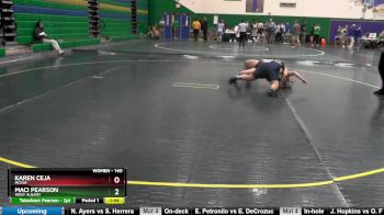 140 lbs Quarterfinal - Maci Pearson, West Albany vs Karen Ceja, McKay