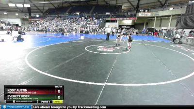 84 lbs Cons. Round 3 - Everett Kiser, Port Angeles Wrestling Club vs Kody Austin, Prometheus Wrestling Club