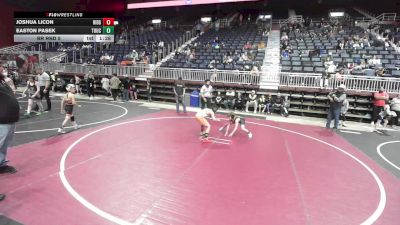 85 lbs Rr Rnd 5 - Joshua Licon, Ridge WC vs Easton Pasek, Touch Of Gold