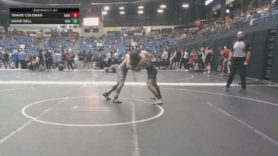 165 lbs Champ. Round 1 - David Dell, Oklahoma Wesleyan vs Travis Coleman, Hastings (Neb.)