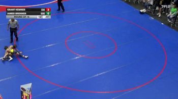 82 lbs Round Of 16 - Grant Kemrer, Seneca Valley vs James Brenner, Bangor