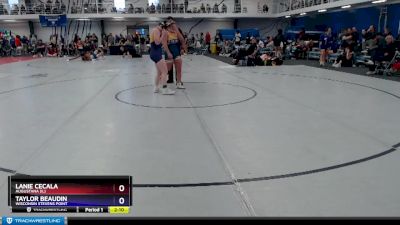 143 lbs Cons. Round 3 - Lanie Cecala, Augustana (IL) vs Taylor Beaudin, Wisconsin Stevens Point