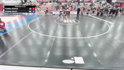 117 lbs Round 4 (12 Team) - Yianna Foufas, East Stroudsburg University vs Maddie Ripley, Western New England