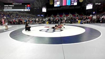 165 lbs Cons. Rd Of 64 - Angel Prieto, FL vs Jake Robie, VA