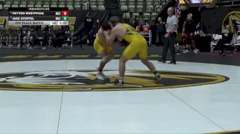 174 lbs 5th Place Match - Jake Stoffel, Missouri vs Peyton Westpfahl, Missouri