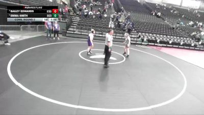 5A 190 lbs Cons. Round 2 - Bailey Edwards, Northridge vs Emma Smith, Box Elder