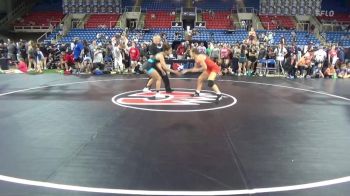 127 lbs Quarters - Jaclyn Dehney, Massachusetts vs Kayla Edwards, California