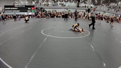 44 lbs Round 5 (6 Team) - Jackson Merkert, Mat Assassins vs Asher Burkett, Revival