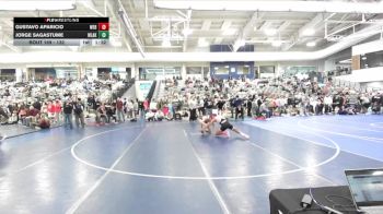 132 lbs Champ. Round 2 - Jorge Sagastume, Westlake vs Gustavo Aparicio, Weber