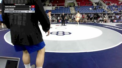 165 lbs Cons. Rd Of 32 - Taye Wilson, KS vs Jake Robie, VA