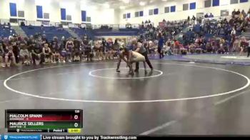 126 lbs Semis & 1st Wb (8 Team) - Malcolm Spann, Bainbridge vs Maurice Sellers, Hampton