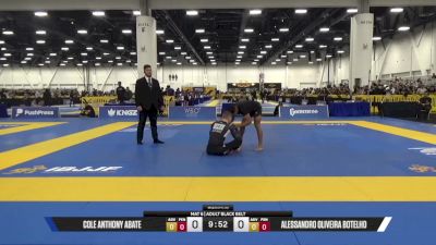 ALESSANDRO BOTELHO vs COLE ABATE 2025 World IBJJF Jiu-Jitsu No-Gi Championship