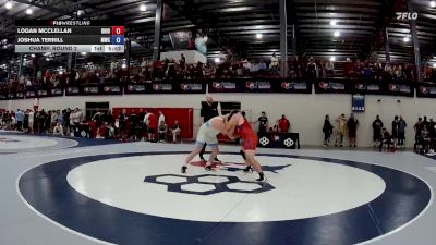 125 kg Champ. Round 2 - Logan McClellan, Ohio vs Joshua Terrill, Michigan Wrestling Club