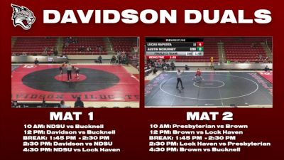 141 lbs Round 2 - Dylan Chappell, Bucknell vs Marley Washington, Davidson