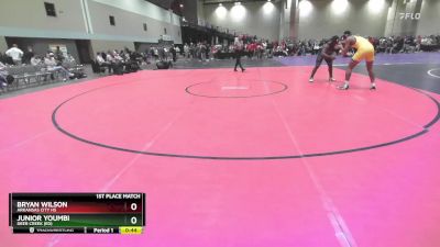 190A 1st Place Match - Bryan Wilson, Arkansas City HS vs Junior Youmbi, Deer Creek (ED)