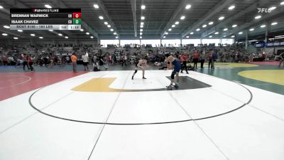 160 lbs Quarterfinal - Brennan Warwick, OH vs Isaak Chavez, CO