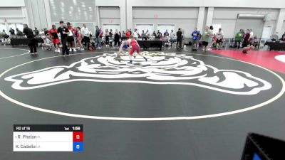 100 lbs Rd Of 16 - Rj Phelan, Fl vs Kaden Cadella, La