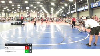 60 lbs Rr Rnd 3 - Mia Carmela Barro, Upstate Uprising White vs Mysta Brunson, Grain House Grapplers