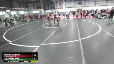 144 lbs Placement (4 Team) - Francis Burkes, GROUND UP USA vs Bryce Luster, INVICTUS WRESTLING - GOLD