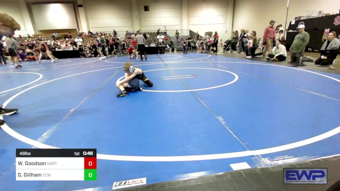 49 lbs Rr Rnd 3 - Wyatt Goodson, North DeSoto Wrestling Academy vs ...