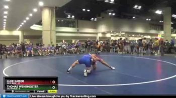 145 lbs Round 1 (10 Team) - Thomas Wehrmeister, STL Orange vs Luke Kaiser, S.E.O. Blue