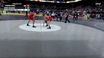 126 lbs Cons. Round 5 - Jesse Villegas, Post Falls vs Porter Swan, Homedale