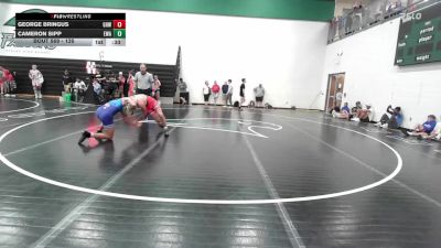 126 lbs Cons. Round 4 - George Bringus, Greater Heights Wrestling vs Cameron Sipp, Elevate Wrestling Academy