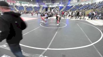 120 lbs Consi Of 16 #1 - Arjun Ganesh, Blue Thunder Wrestling vs Levi Byrd, Wyoming Underground