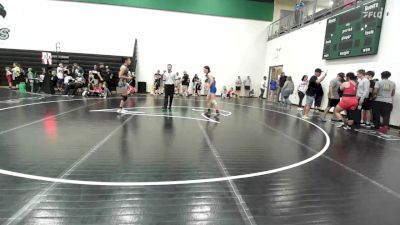 105 lbs Quarterfinal - Pearson Barrett, Bentonville Wrestling Club vs Alayah Losey, Maize WC