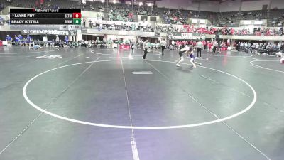 150 lbs Brady Kittell, Denmark vs Layne Fry, Gale-Ett.-Tremp/Melrose-Min